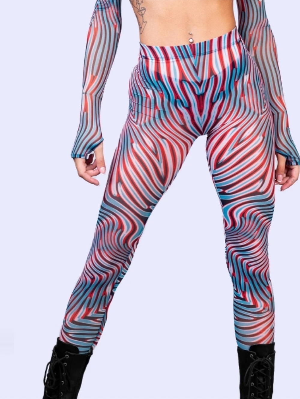 Badinka Iris Mesh Leggings Festival